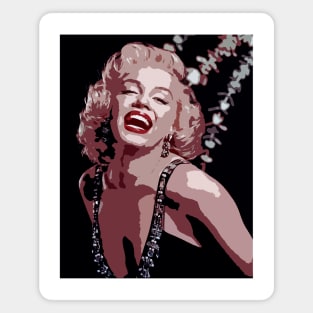 Marilyn Monroe Smiling Magnet